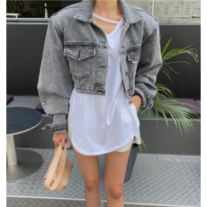 批发大货已货 牛仔很忙<b class='q'>街头</b>感~百搭牛仔外套女