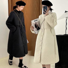 批发 孕妇装冬装新款棉服外套宽松遮肚子棉袄