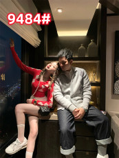 DoggyQin Classic抱抱/情侣装菱格针织开衫女秋季v领毛衣外套上衣