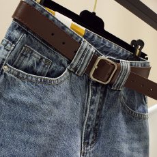 批发腰带女装饰夏秋新款百搭西装金属链条学生个性潮流黑色配裙子皮带