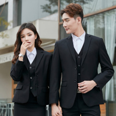 批发西服套装外套西裤高级感新款<b class='q'>商务</b>职业款礼服男女款时尚<b class='q'>休闲</b>宽松版