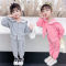 女宝宝春秋套装2022新款小童韩版女童洋气卫衣两件套儿童炸街衣服轮播图2