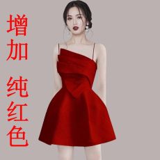 批发高定轻奢<b class='q'>小礼服</b>平时可穿名媛气质女装法式吊带连衣裙2026新款春季