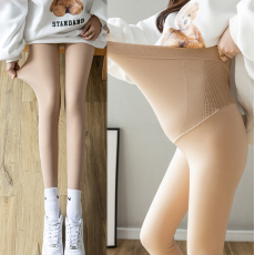 批发实拍200g薄绒孕妇<b class='q'>裤</b>秋冬外穿时尚打底<b class='q'>裤</b>水光逼真光腿女神<b class='q'>裤</b><b class='q'>踩脚</b><b class='q'>裤</b>