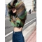 毛衣女春秋新款纯欲风大码女装辣妹性感撞色外穿针织衫上衣ins潮轮播图2