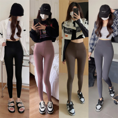 批发实拍特价不减秋季鲨鱼<b class='q'>裤</b>外穿高腰<b class='q'>提</b><b class='q'>臀</b>九分紧身瑜伽打底<b class='q'>裤</b>