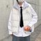 两面穿羊羔毛棉衣新款拉链马甲男女情侣冬加绒加厚韩版宽松外套轮播图1