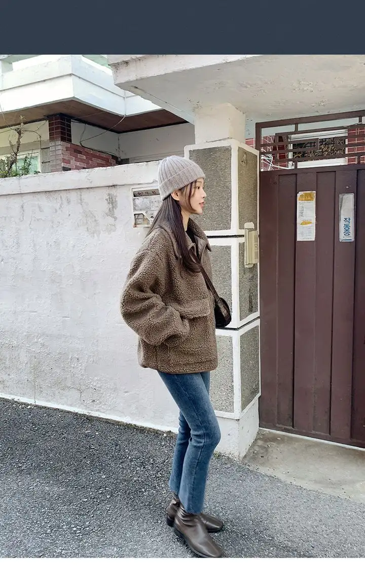 양털 아우터 (3color) 상세 이미지 5