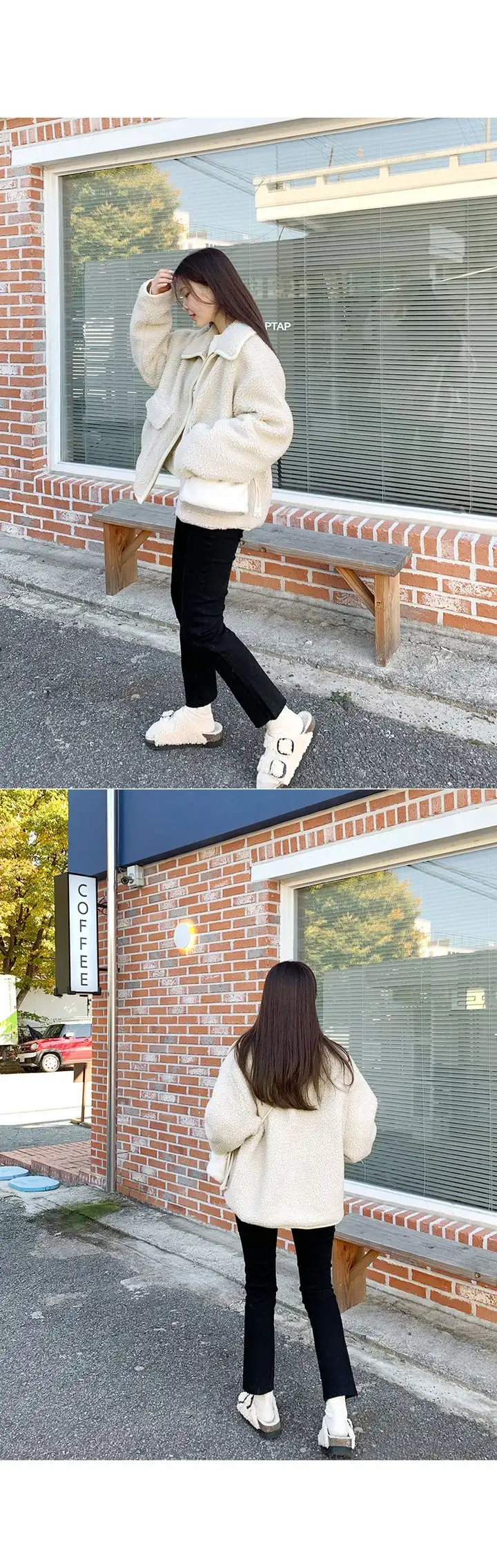 양털 아우터 (3color) 상세 이미지 11