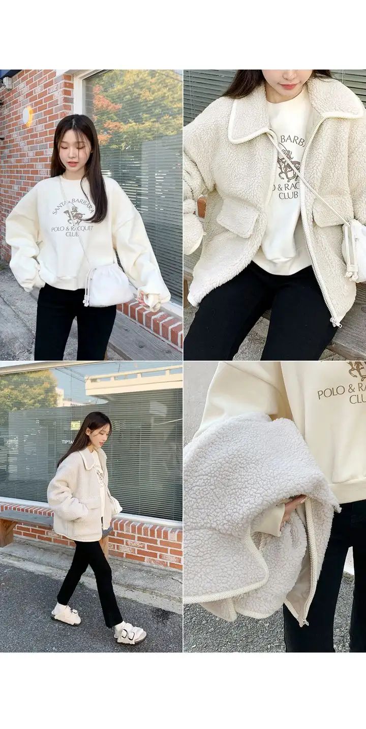 양털 아우터 (3color) 상세 이미지 12