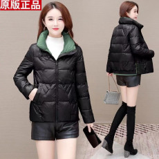 批发<b class='q'>雅</b><b class='q'>鹿</b><b class='q'>羽绒服</b>女冬季新款显瘦短款立领韩版白鸭绒时尚保暖外套潮加厚
