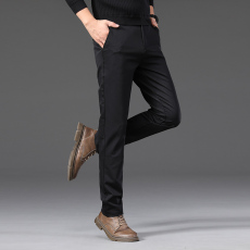 批发2022新款男士秋<b class='q'>冬</b>季西裤男青年潮流潮牌修身百搭商务正装长裤子