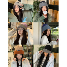 实拍实价 秋冬百搭保暖护耳针织毛线帽