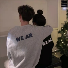 批发<b class='q'>韩国</b>外贸秋冬新款<b class='q'>韩国</b>ins卫衣女慵懒宽松后背字母印花<b class='q'>情侣装</b>3199