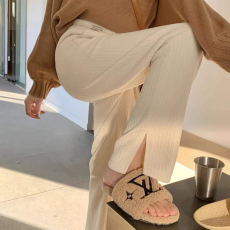 批发灯芯绒开叉阔腿裤<b class='q'>新</b>款直筒裤高腰休闲<b class='q'>长裤</b>百搭秋冬<b class='q'>女</b>裤子