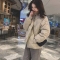 轻薄菱格茧型小款韩版棉衣外套2022新款女装冬季小个子短款棉服女轮播图1