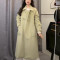 kiss服饰冬日恋歌JH8989牛角扣羽绒呢子大衣轮播图2