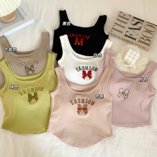 批发实拍实价休闲内搭<b class='q'>运动</b>带胸垫背心吊带修身辣妹美背抹胸外穿上衣女