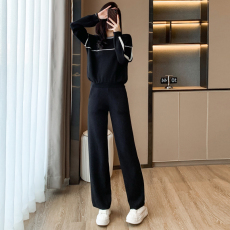 批发实拍 韩版休闲跑步两件套2025秋季新款<b class='q'>运动</b>套装<b class='q'>修身</b>显瘦套装