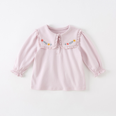 儿童衬衫2022新款秋装宝宝衣服洋气童装女童长袖上衣