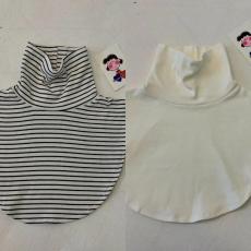 批发炸街假领子2026秋冬内搭神器条纹高领纯色保暖围脖