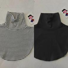 批发炸街假领子2026秋冬内搭神器条纹高领纯色保暖围脖