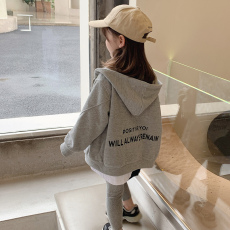 批发<b class='q'>女</b>童外<b class='q'>套</b><b class='q'>宝宝</b><b class='q'>秋装</b>开衫卫衣童装2022新款洋气春秋款儿童运动时髦潮
