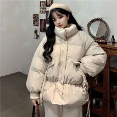 2022冬季新款韩版羽绒服女小个子面包服短款棉衣学院风棉服