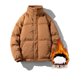 批发港风超级爆款男女款中性风格时尚潮流<b class='q'>帅气</b>年轻羽绒棉衣男款外套