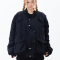 菱格棉衣棉服女冬季加厚2022年新款设计感小众oversize棒球服外套轮播图1