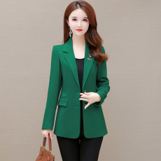 批发气质春<b class='q'>秋</b>季时尚小西装女2026新款修身短款小个子职业西服外套上衣