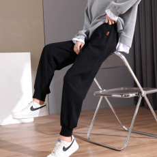 批发华棉复合#加绒运动裤<b class='q'>女</b>秋冬宽松束脚休闲小个子冬季外穿哈伦卫裤