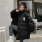 官图大码韩版设计感工装立领面包服女冬季新款宽松棉衣服加厚外套轮播图1