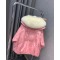 2022冬季新款国潮中国结面包鹅绒短款羽绒服女狐狸大毛领加厚外套轮播图5