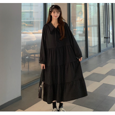 批发2026早春实拍学院风显瘦遮肚减龄<b class='q'>连衣裙</b>闺蜜裙