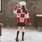 女童连衣裙秋冬儿童套装冬裙中大童冬季公主裙子新年衣服过年服装轮播图4