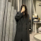 呢子大衣女秋冬季加厚2022新款韩系赫本风小个子中长款毛呢外套女轮播图2