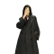 呢子大衣女秋冬季加厚2022新款韩系赫本风小个子中长款毛呢外套女轮播图5