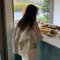 韩版羊羔绒外套女2022新款宽松高级设计感小众加厚仿羊羔毛秋冬季轮播图4