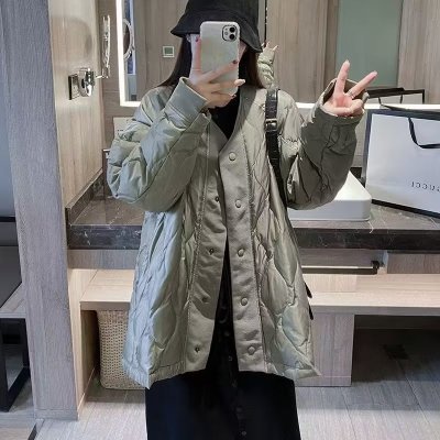 新款羽绒服白鸭羽绒休闲装饰轻薄保暧性强冬季防寒舒适潮流高品质