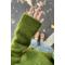 绿色慵懒风毛衣外套女秋冬季加厚针织开衫港味复古chic上衣高级感轮播图6