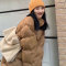 2023年新款秋冬棉服棉袄面包服设计感小众棉衣冬季外套女宽松韩版轮播图3
