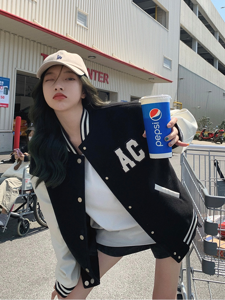 학원 스타일 야구 유니폼 여성 2026 년 이른 봄 가을 새로운 패션 캐주얼 다용도 재킷 짧은 외투 좋은 품질
