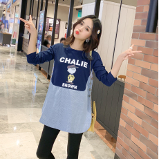 批发孕妇秋装<b class='q'>套装</b>时尚款新款两件套秋冬孕妇上衣宽松孕妇装中长款