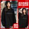 国潮oversize卫衣女春秋冬加绒小众高街复古慵懒hiphop潮牌薄外套轮播图1