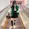 女童春装外套2023年新款韩版洋气儿童夹克上衣大童时髦棒球服春秋轮播图2