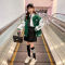 女童春装外套2023年新款韩版洋气儿童夹克上衣大童时髦棒球服春秋轮播图5