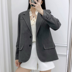 实拍现货-春日前奏 小西装外套女夏薄款气质高级感宽松西服上衣春
