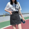 小个子牛仔半身裙女2023夏装新款a字裙高腰显瘦百搭包臀短裙子轮播图2