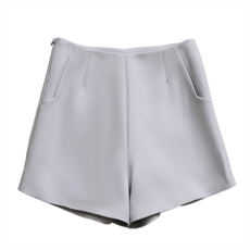 批发高腰<b class='q'>雪纺</b>西装短<b class='q'>裤</b>女夏新款韩版大码a字阔腿修身显瘦外穿热<b class='q'>裤</b>